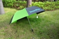 Billige Werbung Corporation Geschenk Fiberglas zweifach Regenschirm