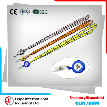 Customized Polyester Retractable Lanyard