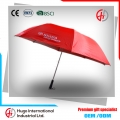 Chinesische Förderung entwerfen Ihre eigenen gerade Regenschirm mit Logo