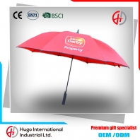 Werbe wasserdichte benutzerdefinierte Drucken Regenschirm