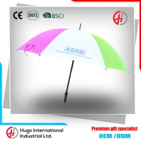 Benutzerdefinierte Werbeartikel Regenschirm mit Logo-Druck